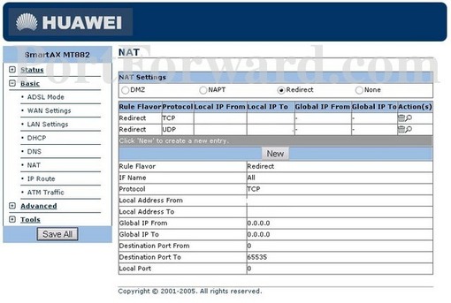 huawei smartax mt882a firmware